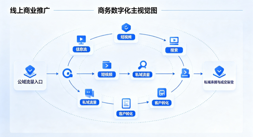普安县线上商业推广怎么做？全域流量闭环搭建与低成本转化实战指南